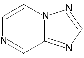 1,2,4]TRIAZOLO[1,5-A]PYRAZINE structure, CAS 399-66-6