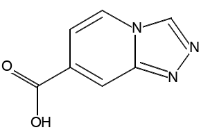 1,2,4]TRIAZOLO[4,3-A]PYRIDINE-7-CARBOXYLIC ACID structure, CAS 1234616-66-0