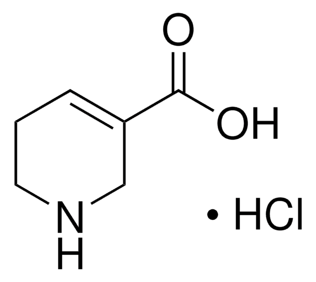 1,2,5,6-TETRAHYDROPYRIDINE-3-CARBOXYLIC ACID HYDROCHLORIDE structure, CAS 6027-91-4