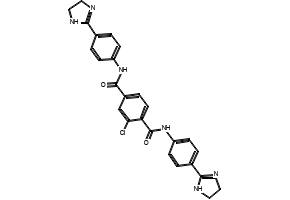 1,2-BIS(2-(4,5-DIHYDRO-1H-IMIDAZOL-2-YL)PROPAN-2-YL)DIAZENE structure, CAS 20858-12-2