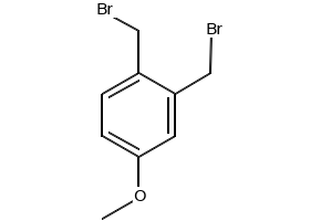 1,2-BIS(BROMOMETHYL)-4-FLUOROBENZENE structure, CAS 55831-04-4