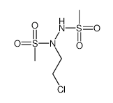 1,2-BIS(METHYLSULFONYL)-1-(2-CHLOROETHYL)HYDRAZINE structure, CAS 127792-84-1