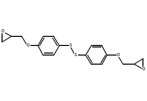 1,2-BIS(OXIRAN-2-YLMETHOXY)CYCLOHEXANE structure, CAS 37763-26-1