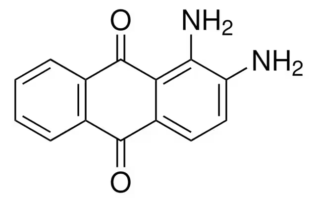 1,2-DIAMINOANTHRACENE-9,10-DIONE structure, CAS 1758-68-5