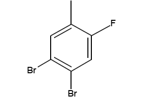 1,2-DIBROMO-4-FLUORO-5-METHYLBENZENE structure, CAS 202982-77-2