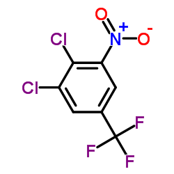 1,2-DICHLORO-3-NITRO-5-(TRIFLUOROMETHYL)BENZENE structure, CAS 657-02-3