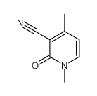 1,2-DIHYDRO-1,4-DIMETHYL-2-OXO-3-PYRIDINECARBONITRILE structure, CAS 61327-47-7
