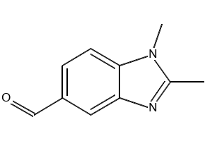 1,2-DIMETHYL-1H-BENZO[D]IMIDAZOLE-5-CARBALDEHYDE structure, CAS 4597-21-1