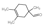 1,3,4-TRIMETHYLCYCLOHEX-3-ENECARBALDEHYDE structure, CAS 40702-26-9