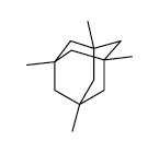 1,3,5,7-TETRAMETHYLADAMANTANE structure, CAS 1687-36-1