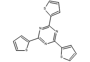 1,3,5-TRI(THIOPHEN-2-YL)BENZENE structure, CAS 15509-95-2