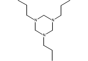 1,3,5-TRIPROPYL-1,3,5-TRIAZINANE structure, CAS 13036-81-2