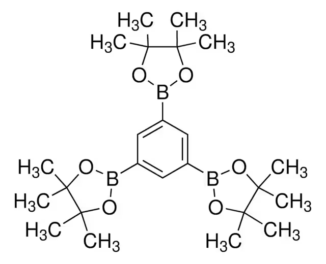1,3,5-TRIS(4,4,5,5-TETRAMETHYL-1,3,2-DIOXABOROLAN-2-YL)BENZENE structure, CAS 365564-05-2