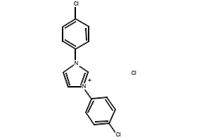 1,3-BIS(4-CHLOROPHENYL)-1H-IMIDAZOL-3-IUM CHLORIDE structure, CAS 141556-46-9