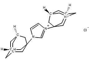 1,3-DI(ADAMANTAN-1-YL)-1H-IMIDAZOL-3-IUM CHLORIDE structure, CAS 131042-78-9