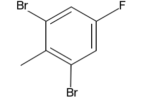1,3-DIBROMO-2-FLUORO-5-NITROBENZENE structure, CAS 361436-26-2