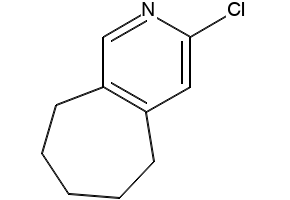 1,3-DICHLORO-6,7,8,9-TETRAHYDRO-5H-CYCLOHEPTA[C]PYRIDINE structure, CAS 114722-54-2