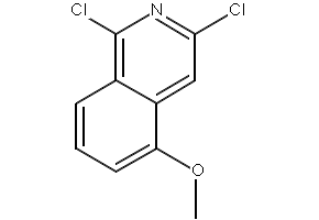 1,3-DICHLORO-6-METHOXYISOQUINOLINE structure, CAS 24623-39-0