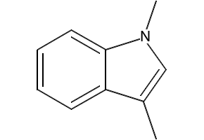 1,3-DIMETHYL-1H-INDOLE structure, CAS 875-30-9