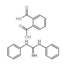 1,3-DIPHENYLGUANIDINE PHTHALATE structure, CAS 17573-13-6