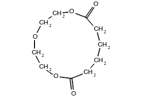 1,4,7-TRIOXACYCLOTRIDECANE-8,13-DIONE structure, CAS 6607-34-7