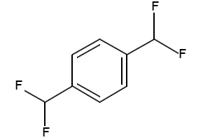 1,4-BIS(DIFLUOROMETHYL)BENZENE structure, CAS 369-54-0