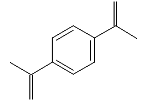 1,4-DI(PROP-1-EN-2-YL)BENZENE structure, CAS 1605-18-1