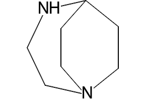 1,4-DIAZABICYCLO[3.2.2]NONANE structure, CAS 283-38-5