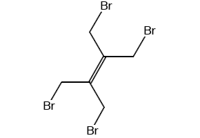 1,4-DIBROMO-2,3-BIS(BROMOMETHYL)BUT-2-ENE structure, CAS 30432-16-7