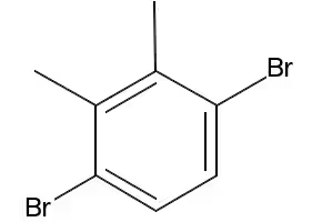 1,4-DIBROMO-2,3-DIMETHYLBENZENE structure, CAS 75024-22-5
