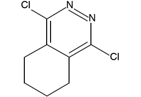 1,4-DICHLORO-5,6,7,8-TETRAHYDROPHTHALAZINE structure, CAS 67279-24-7