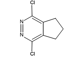 1,4-DICHLORO-6,7-DIHYDRO-5H-CYCLOPENTA[D]PYRIDAZINE structure, CAS 91846-80-9