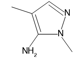 1,4-DIMETHYL-1H-PYRAZOL-5-AMINE structure, CAS 3524-49-0