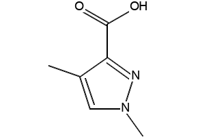 1,4-DIMETHYL-1H-PYRAZOLE-3-CARBOXYLIC ACID structure, CAS 89202-89-1
