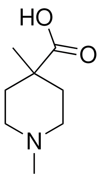 1,4-DIMETHYLPIPERIDINE-4-CARBOXYLIC ACID structure, CAS 162648-33-1