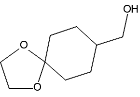 1,4-DIOXASPIRO[4.5]DECAN-8-YLMETHANOL structure, CAS 17159-82-9