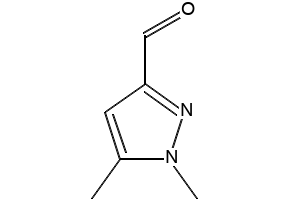 1,5-DIMETHYL-1H-PYRAZOLE-3-CARBALDEHYDE structure, CAS 25016-10-8