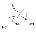 1,5-DIMETHYL-3,7-DIAZABICYCLO[3.3.1]NONAN-9-ONE DIHYDROCHLORIDE structure, CAS 172882-04-1