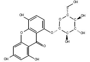 1,6,7-TRIHYDROXY-9H-XANTHEN-9-ONE structure, CAS 25577-04-2