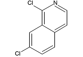 1,7-DICHLOROISOQUINOLINE structure, CAS 70810-24-1