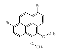 1,8-DIBROMO-4,5-DIMETHOXYPYRENE structure, CAS 1286170-85-1