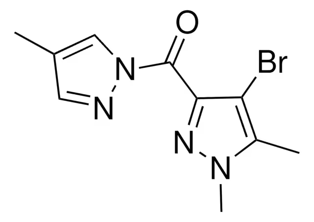 1-((1,5-DIMETHYL-1H-PYRAZOL-4-YL)METHYL)PIPERAZINE structure, CAS 1001757-60-3