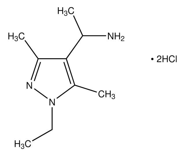 1-((1-ETHYL-3,5-DIMETHYL-1H-PYRAZOL-4-YL)METHYL)PIPERAZINE structure, CAS 1004195-30-5