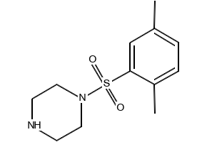 1-((2,5-DIMETHYLPHENYL)SULFONYL)PIPERAZINE structure, CAS 524711-33-9