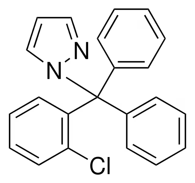 1-((2-CHLOROPHENYL)DIPHENYLMETHYL)-1H-PYRAZOLE structure, CAS 289905-88-0