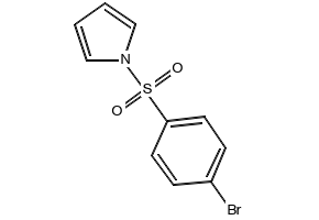 1-((4-BROMOPHENYL)SULFONYL)-1H-PYRROLE structure, CAS 16851-84-6