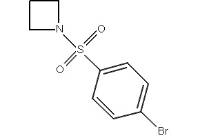 1-((4-BROMOPHENYL)SULFONYL)AZETIDINE structure, CAS 530081-57-3