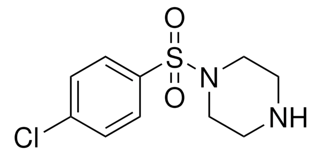 1-((4-CHLOROPHENYL)SULFONYL)PIPERAZINE structure, CAS 16017-53-1