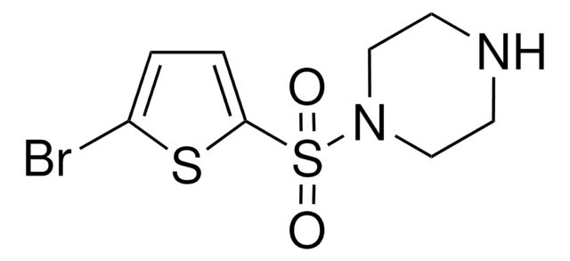1-((5-BROMOTHIOPHEN-2-YL)SULFONYL)PIPERAZINE structure, CAS 725688-07-3