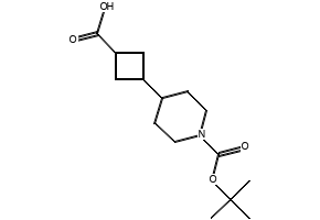 1-(1-(TERT-BUTOXYCARBONYL)PIPERIDIN-4-YL)AZETIDINE-3-CARBOXYLIC ACID structure, CAS 889953-58-6
